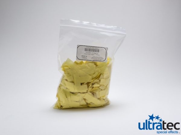 PAP-2021 Pro Fetti (1lb Bags of Free Flow Paper) - Yellow-0