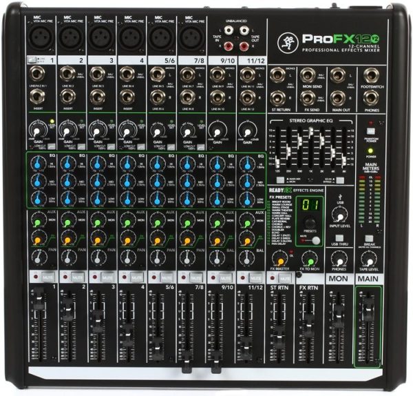 pro FX 12v2 analog mixers