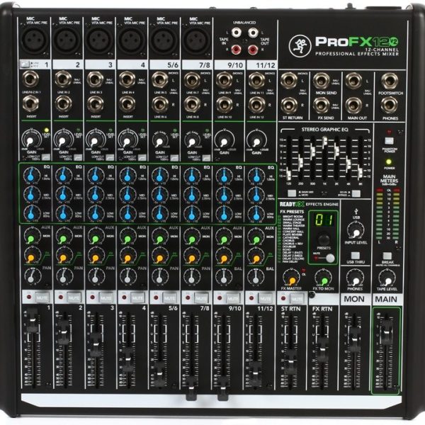 pro FX 12v2 analog mixers