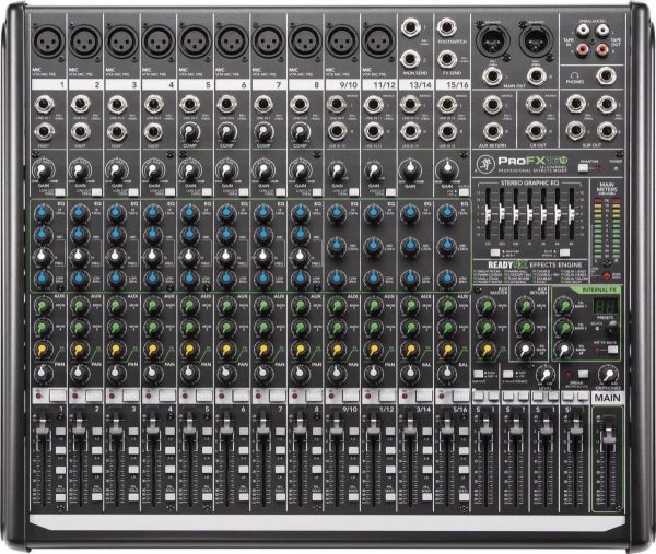 pro FX 16v2 analog mixers