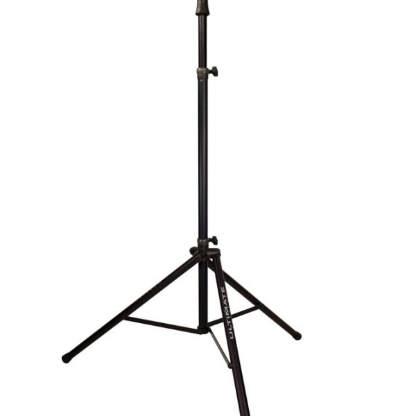 Ultimate Support TS-110B Tall Speaker Stand, Air-Lift-0
