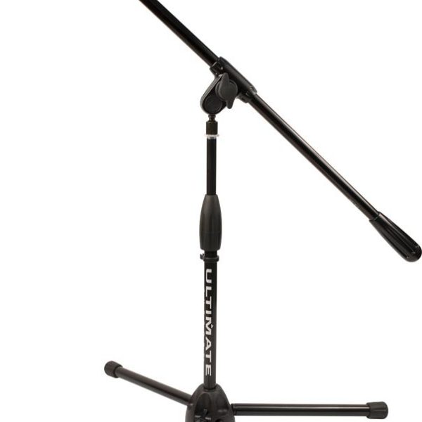 Ultimate Support PRO-R-T-SHORT-F Package - tripod base/fixed boom, short height, .875" tubing, fold up legs-0
