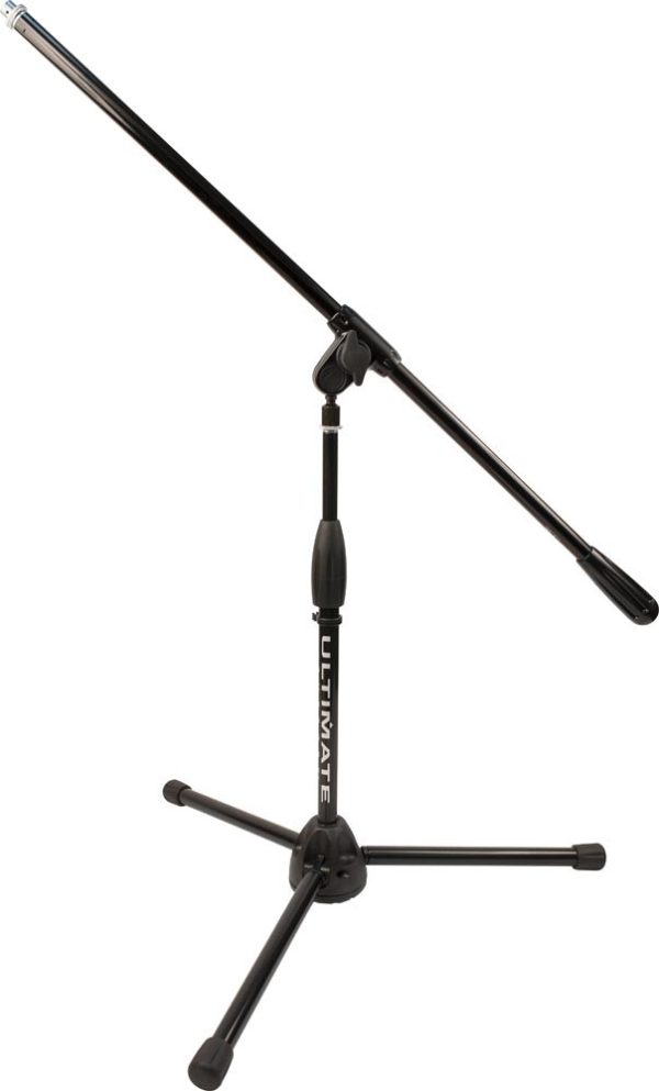 Ultimate Support PRO-R-T-SHORT-F Package - tripod base/fixed boom, short height, .875" tubing, fold up legs-0
