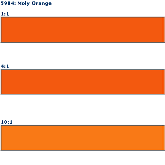 #5984 Supersaturated, Moly Orange - Quart-0