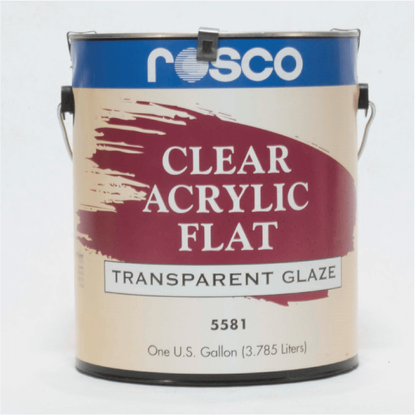 #5581 Clear Flat Acrylic - Gallon-0