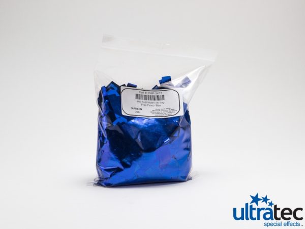 PAP2413 Pro Fetti Metallic PVC (1lb Bag Free Flow) - Blue-0