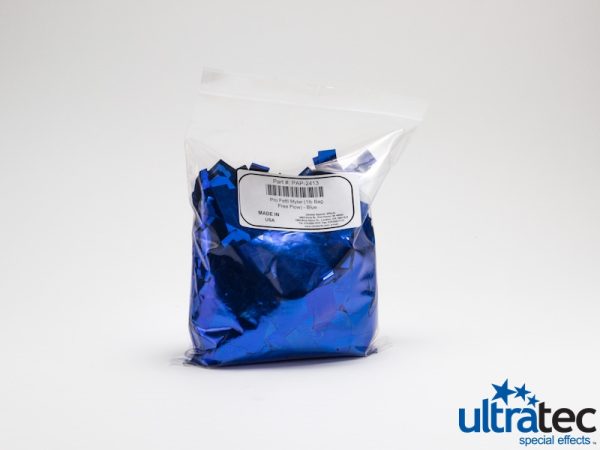 PAP-2423 Pro Fetti Metallic PVC (10lb Bag Free Flow) - Blue-0