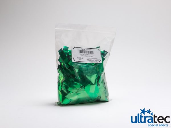 PAP2411 Pro Fetti Metallic PVC (1lb Bag Free Flow) - Green -0