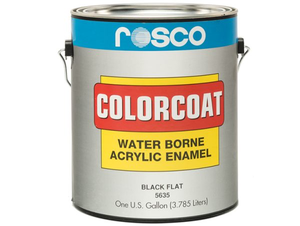 #5635 ColorCoat Black/Flat - Gallon-0