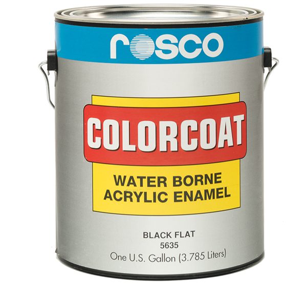 #5635 ColorCoat Black/Flat - Gallon-0