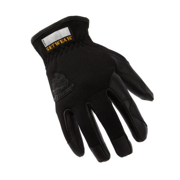 Setwear Pro Leather Glove - Large - Black-0