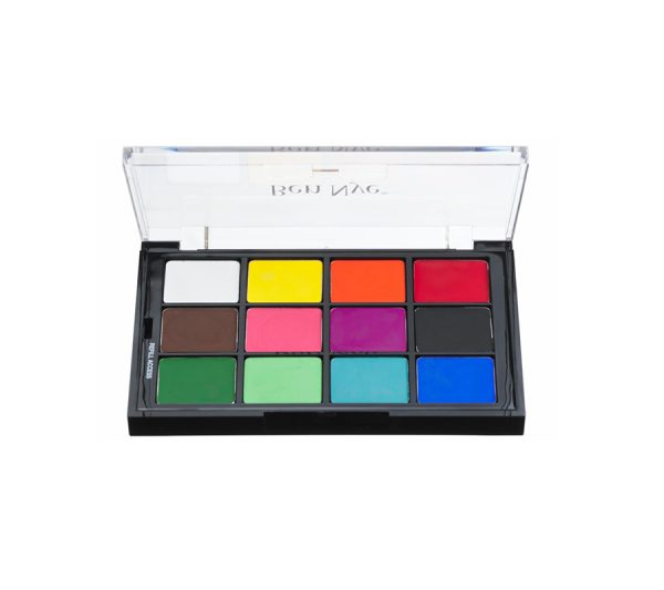 STP-19 Painter's Creme Palette 12-Colors Refillable